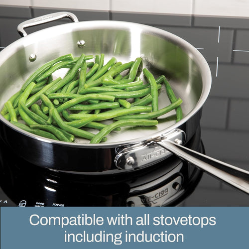 All-Clad D5 Polished 5 Ply Stainless Steel Cookware